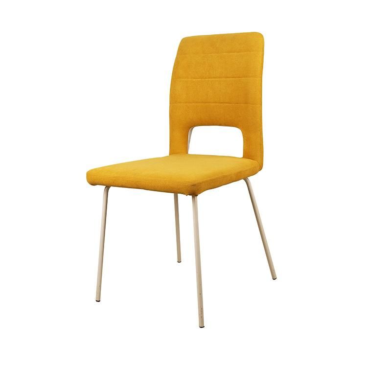 New Style Colorful Cheap Price Fabric Dining Chair