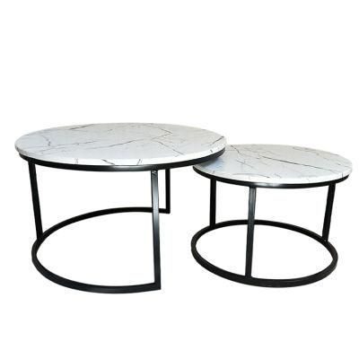 Minimalist Italian Style Marble Top Dining Table Set