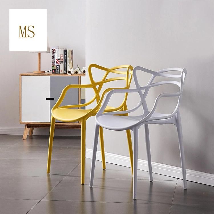 Nordic Apartment Fashion Furniture Restaurant Dining Chair Innovative Design PP Dining Room Sets Wedding and Event Chairs