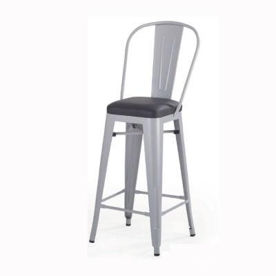 Wholesale Modern Iron Bar Stool Dining High Chairs Style Cafe Bistro Bertoia Metal Stool Bar Chair for Bar Table