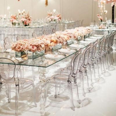 Wholesale Wedding Event Resin/PC Acrylic Crystal Chiavari Ghost Dining Chair