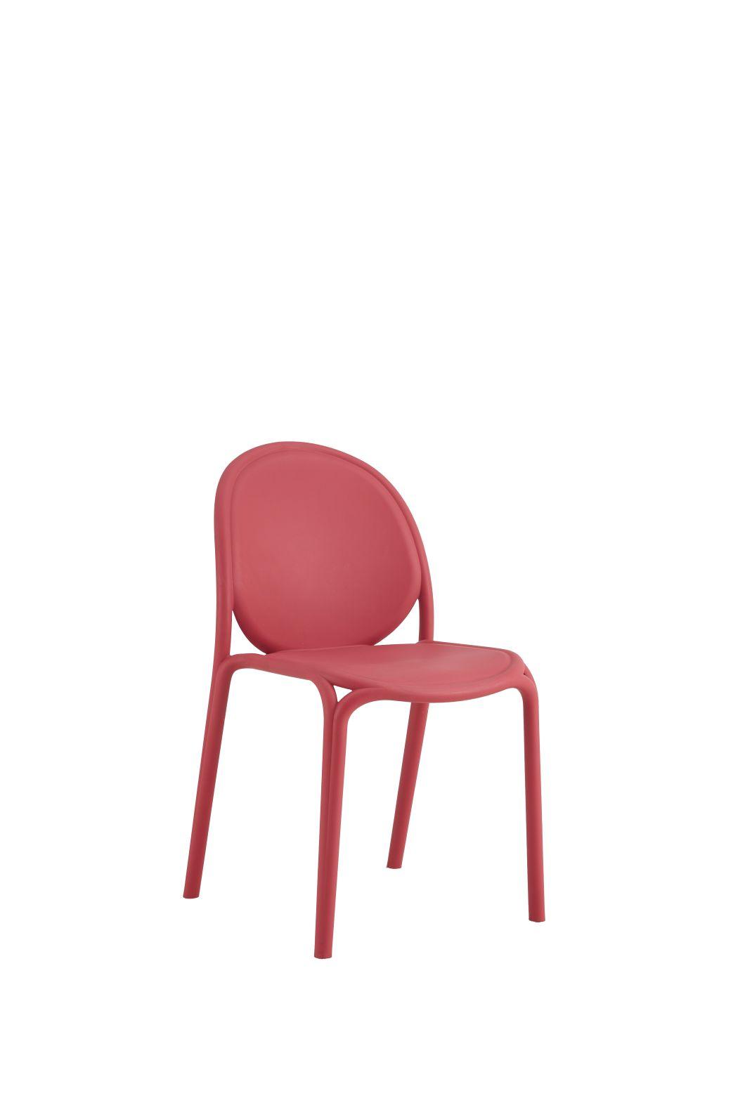 Home Furniture Modern Design Dining Room PP Seat Plastic Chair Dining Chairs