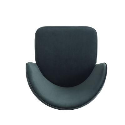 Hot Sale Wholesale High Quality Modern Living Room Soft Fabric Chaise Velvet Chair