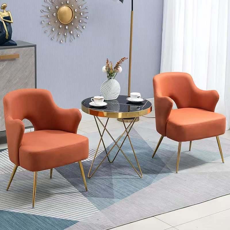 High Quality Modern Velvet Luxury Dining Chair Living Room Chairs