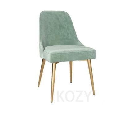 Living Room Chair Velvet Comfortable Dining Chair