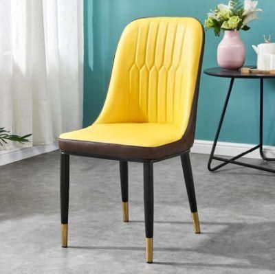 Modern restaurant furniture fabric leather cafe dining restruant chair