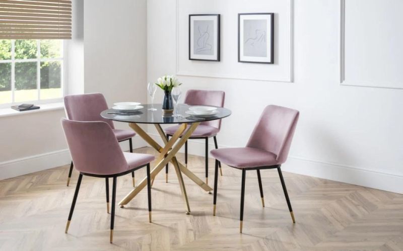 Home Furniture Dining Room Chairs Modern Leather