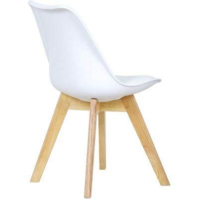 Luxurious Poland Popular Design PP and Beech Legs Dining Chair at Low Price for Home Using