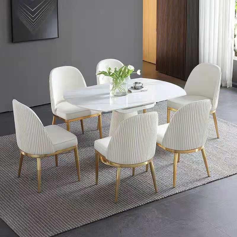 Modern Living Room Upholstered Velvet Dining Chair