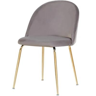 Stainless Steel Furniture Luxury Hotel Gold Wedding Chair for Events Party