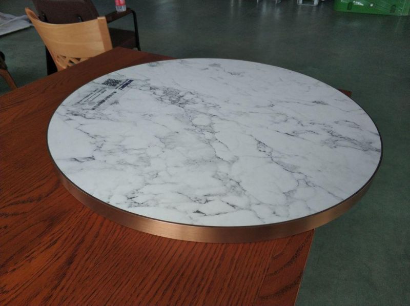 Modern Table with White Marble Top Cheap Wooden Table Top