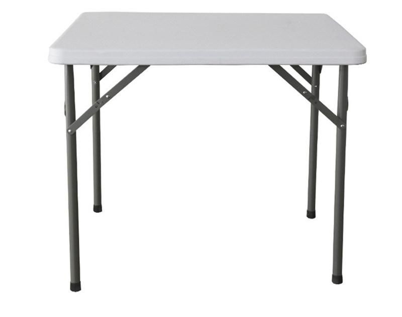 Indoor Conference Dining Home Hotel Plastic Metal Study Folding Table