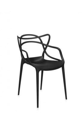 Promotion Milano Modern Luxury Designer Coffee Shop Dining Room Plastic Master Chair