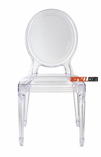 China Outdoor Furniture Plastic Garden Stackable Banquet Clear Acrylic Dining Chiavari Chair