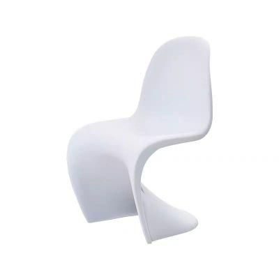 Artist Beauty White PP Plastic Stackable Leisure Dining Chair