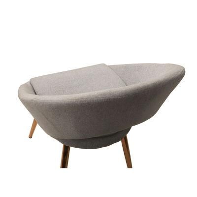 Luxury Design Modern Fabric Chair Metal Tube Legs Dining Room Velvet Nordic Style Chair with Iron Tube Legs