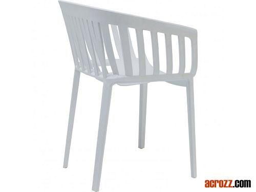 Stackable Outdoor Plastic Ennio Mirrino Golden Gate Chair