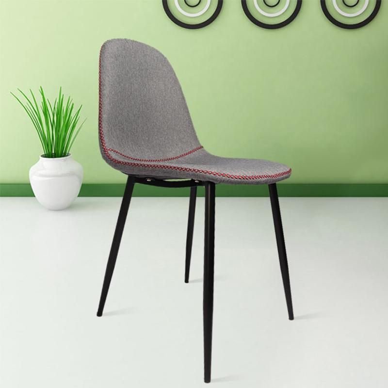 Wholesale Luxury Nordic Cheap Indoor Home Furniture Room Restaurant Dining Fabric Modern Dining Chair