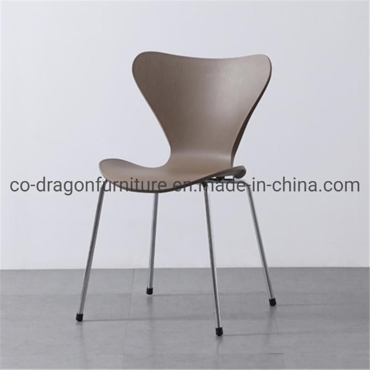 Wholesale Dining Furniture Steel Legs Dining Chair with Plastic Set