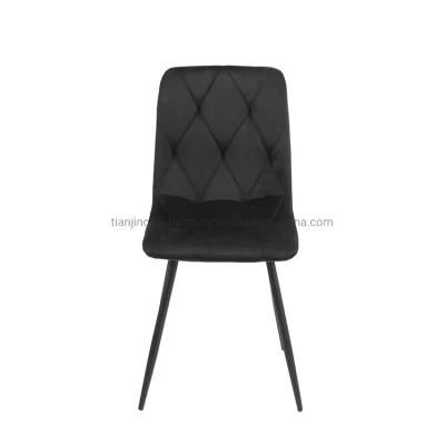 New Design Dining Chair Black Leg Luxury