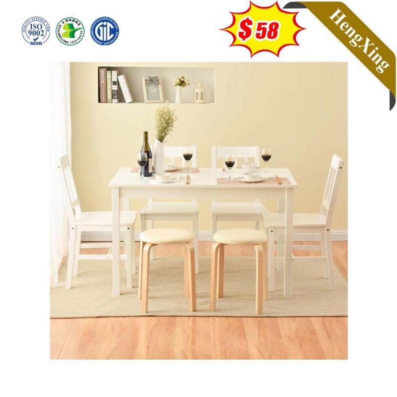 Home Kitchen Square Italian Modern Table Wooden Dining Room Furniture Sets