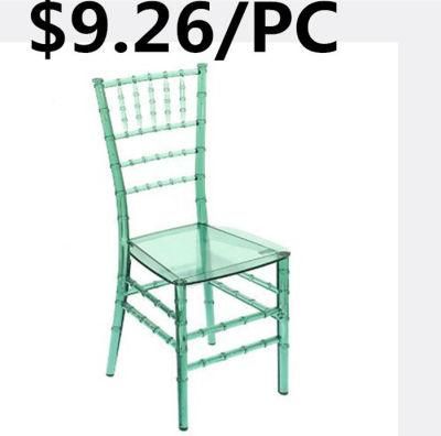 Popular Low Price Design Wedding Outdoor Banquet Metal Chiavari Chair