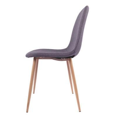 China Wholesale Factory Price Modern Furniture Fabric Dining Chairs