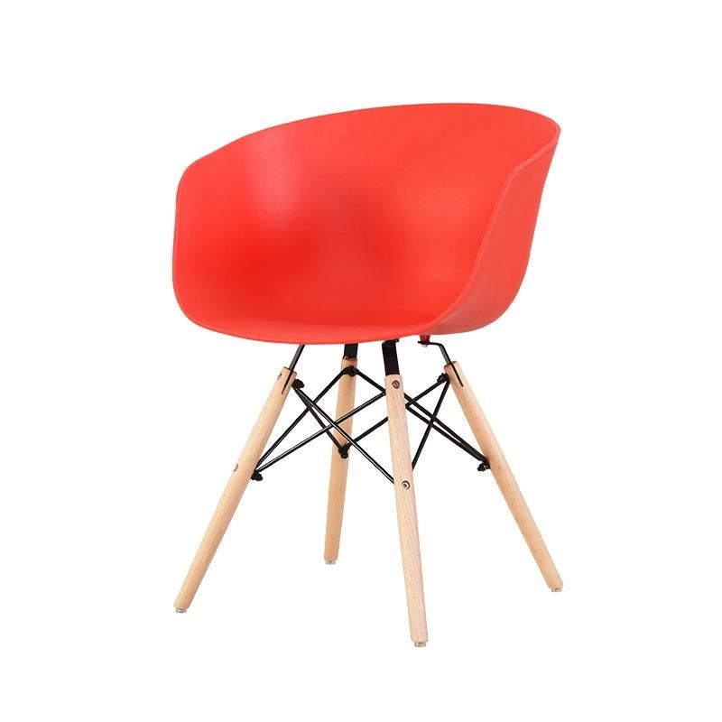 Plastic Seat Dining Chair for Restaurant