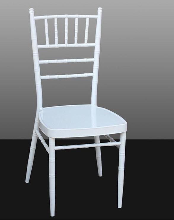 New Design Dining Outdoor Restaurant Hall Metal Frame Chiavari Chair