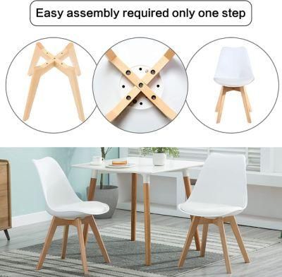 Wholesale Price Nordic Solid Wood Dining Chairs for Household