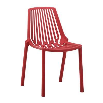 Cheap Stackable Garden Outdoor Dining Restaurant Chair Wholesale Cafe Coffee Stackable Plastic Chair