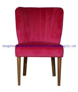 Dining Furniture Soft Velvet Stripe Restaurant Dinner Chair