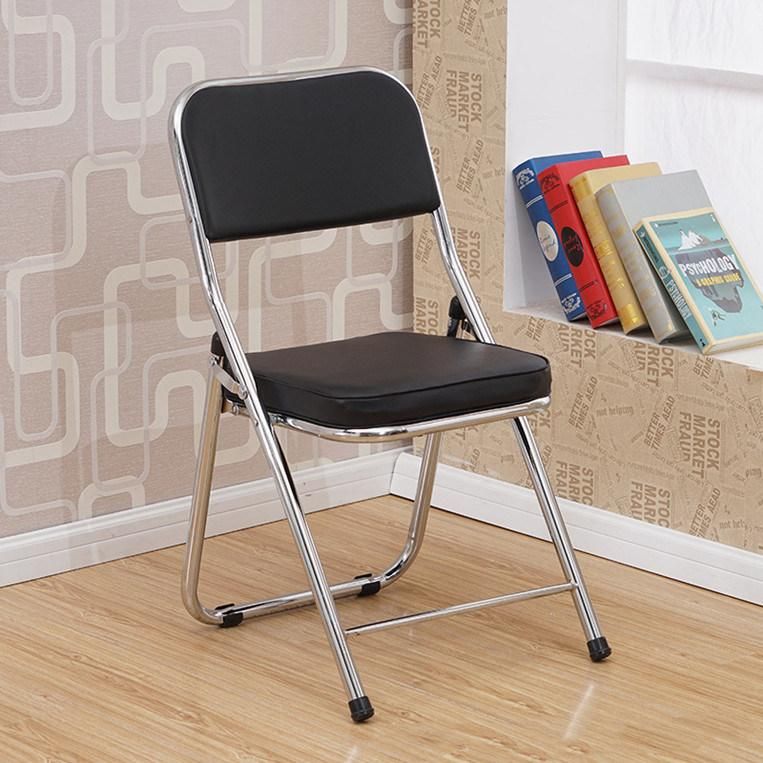 Elegant Cheap Indoor Home Hotel PP Metal Leisure Folding Chairs