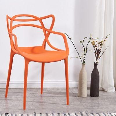 Restaurant Furniture Cheap Modern Restaurant Casual Coffee Shop Stackable Dining Chair Plastic Chair