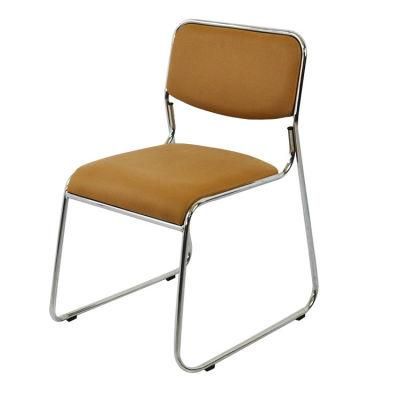 2021 PU Leather Soft Bag Backrest Office Table and Chair