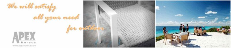 Outdoor Rattan Chair with Armrest Restaurant Chair (AS1017AR)