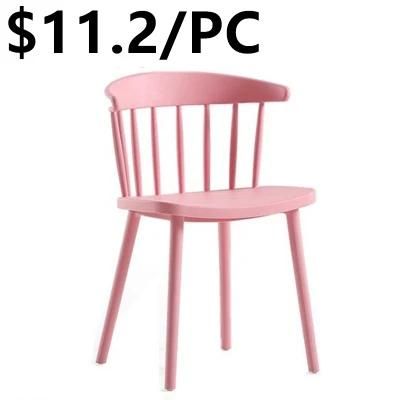 Comfortable Design Restaurant Furniture Quality Colorful Plastic Dining Chair