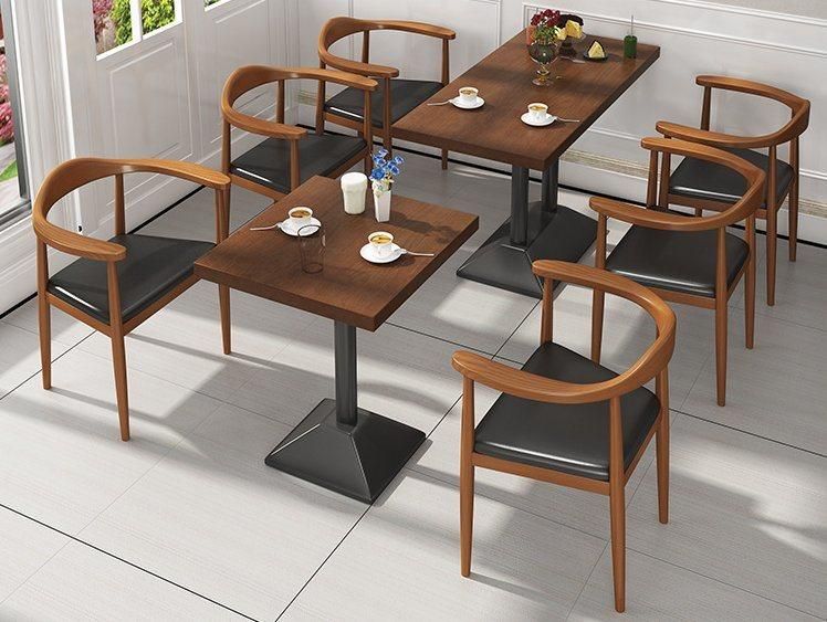 China Cheap Price Outdoor Modern Blue Restaurant Stackable PU Leather Dining Chairs for Sale