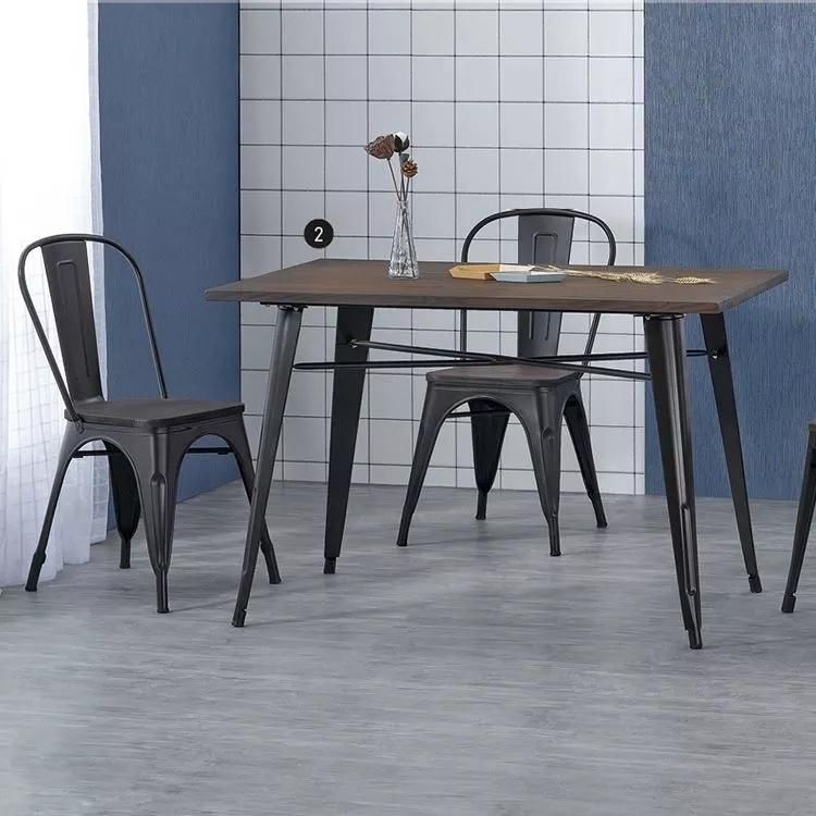 Hot Selling Industrial Metal Dining Chairs