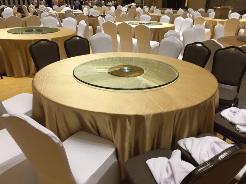 Special Design Iron Frame for Round PVC Table