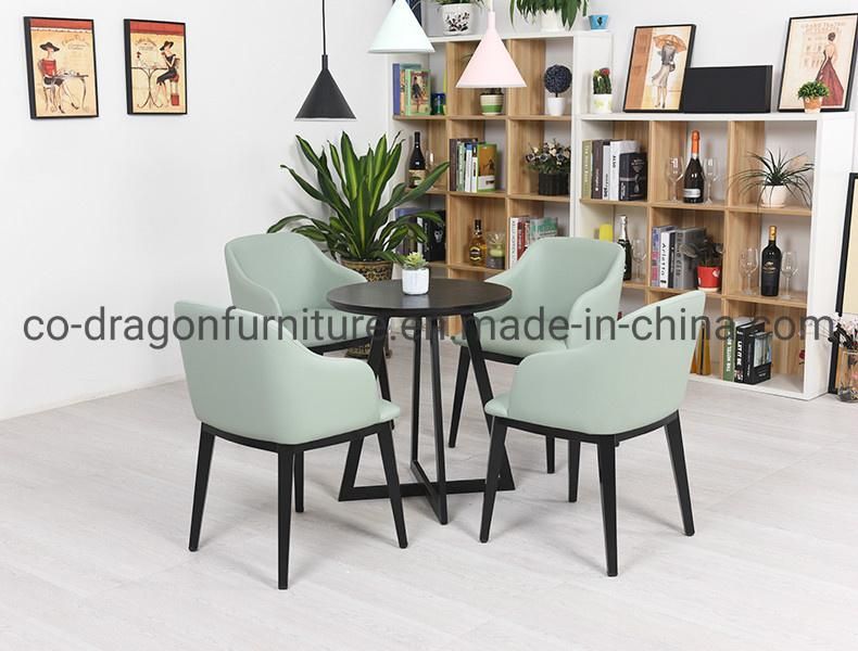 High Quality New Design Home Furniture Wooden Leather Dining Chair