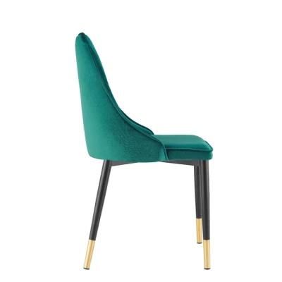 Dining Chair Wholesale Gold Luxury Nordic Cheap Indoor Home Furniture Room Restaurant Dining Leather Velvet Modern Dining Chair