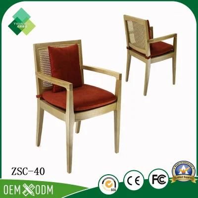 Hot Sale Dining Chair Wood Armchair Made in China (ZSC-40)