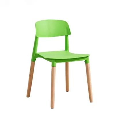 Polypropylene Manufactures Armless Chaise Furniture Children&prime;s Dining Room Nordic Style Dining Chairs