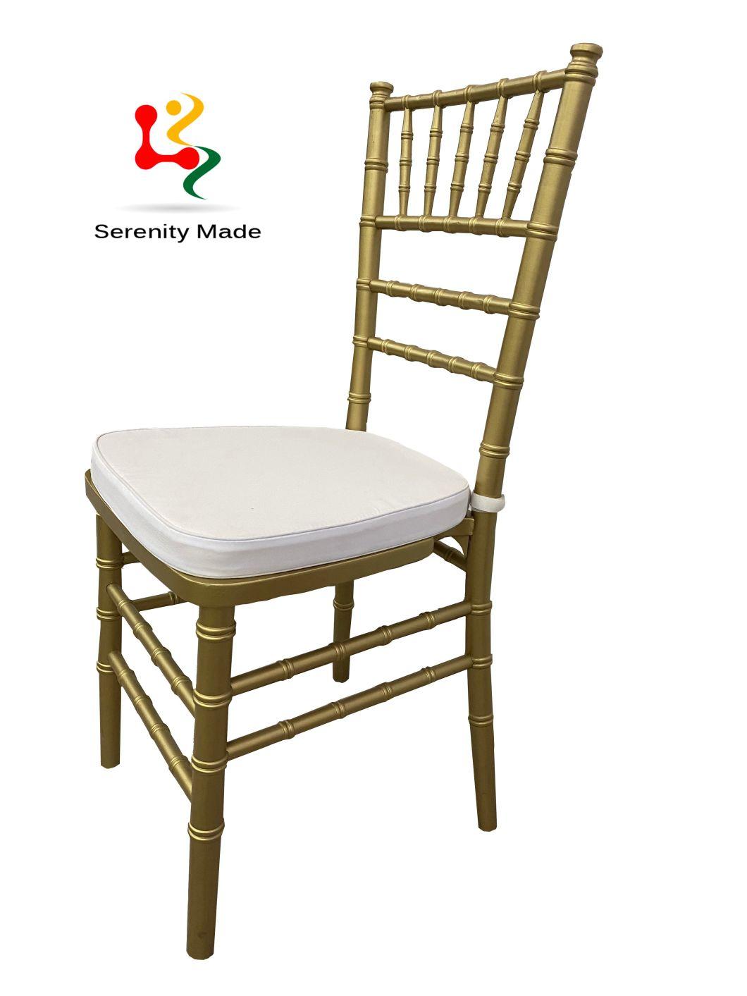 High Quality Event Hire Furniture Tiffany Chairs Wood Dining Chairs