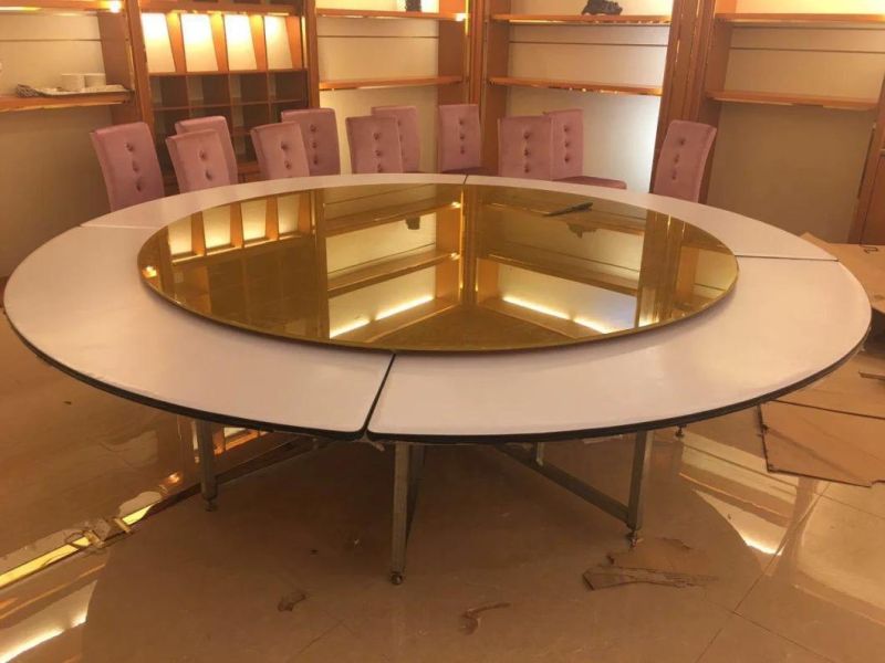 High End Stainless Steel Leg Rectangle Folding IBM Meeting Conference Table