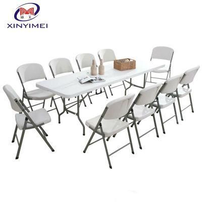 Hot Slae New Modern Simple Design Dining Room Furniture Plastic Chairs and Tables