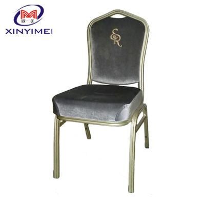 Factory Price Iron Modern Hotel Stackable Banquet Chair Wholesale