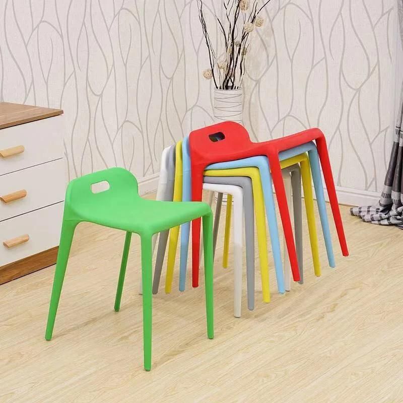 Modern Ergonomic Comfortable Armless Restaurant Cafe Home Silla Plastic Chair