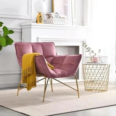 Comfortable Dining Living Bedroom Vintage PU Leather Sofa Chair